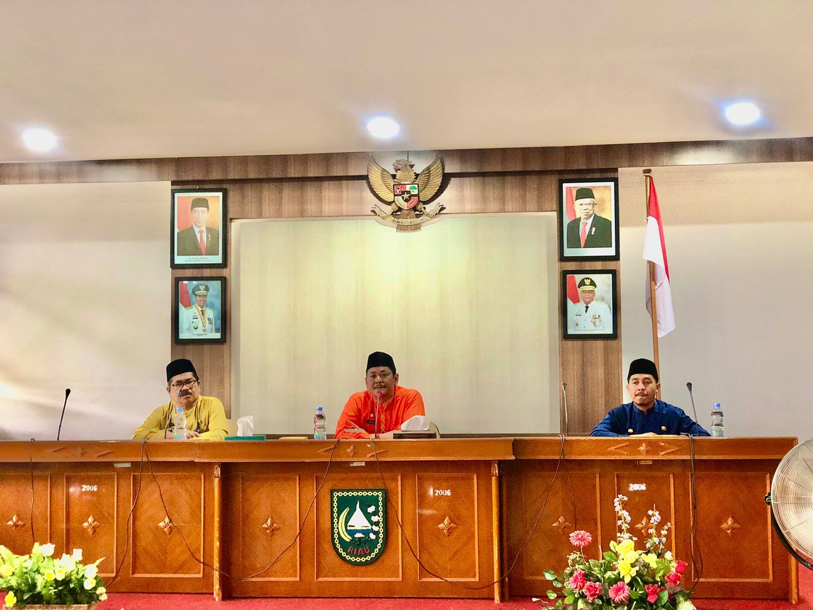 Ramah Tamah Kepala Badan Kesatuan Bangsa dan Politik Provinsi Riau yang Baru